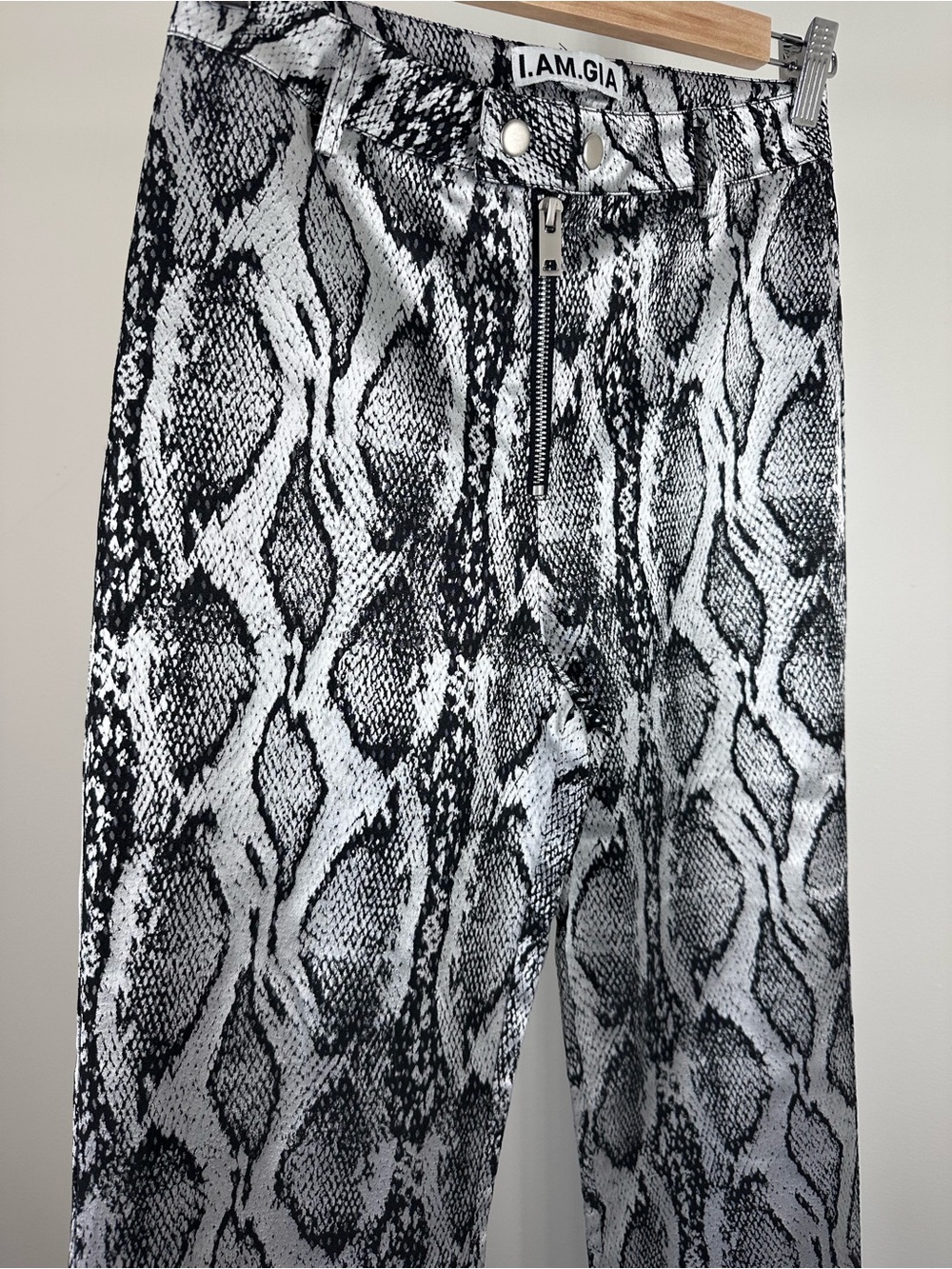 I.AM.GIA Slater Pant in Metallic Silver - Picture 7 of 12